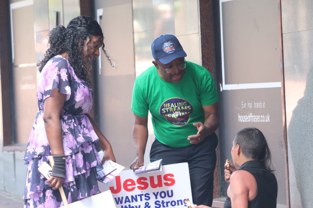 Healing Streams community outreach event
